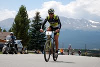 Dave Wiens Near Finish, 2009 Leadville 100