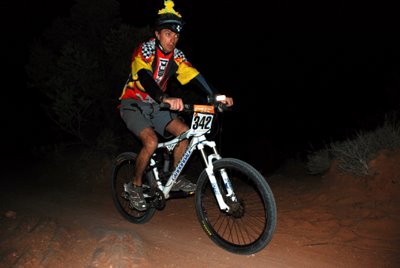 French froggies During the Night at the 24 Hours of Moab