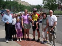 Family in Trinidad, Race Across America 2006