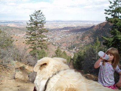 Taking a Break on the Manitou Incline