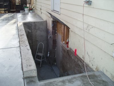 New Stairwell into Basement