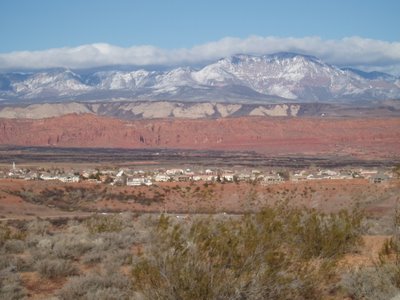 View of Santa Clara from Barrel Roll Trail