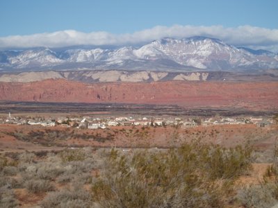 View of Santa Clara from Barrel Roll Trail