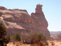 Moab Rock Formation