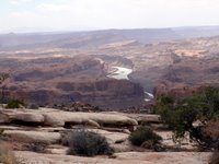 View of Colorado River from Gold Bar Rim