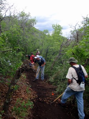 Zipline Trail Building, Bear Creek Canyon