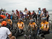 RAAM Starting Line in Oceanside