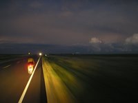 Riding into the Night During RAAM