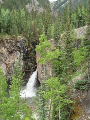 Whitmore Falls Near Lake City, CO