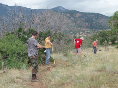 Bear Creek Singletrack Trail Work