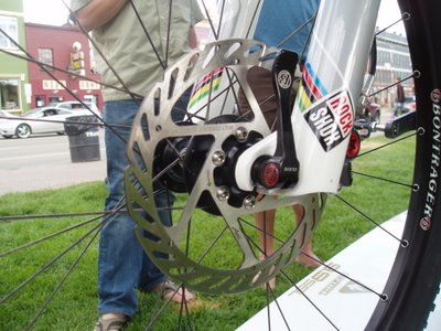 Lance Armstrong's Top Fuel 9.8 Front Disc Rotor