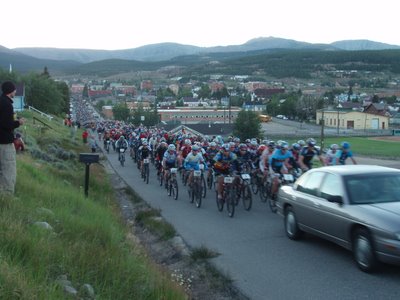 The Leadville 100 MTB Start