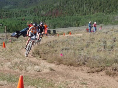 Dave Wiens and Floyd Landis After Columbine Climb at the Leadville 100