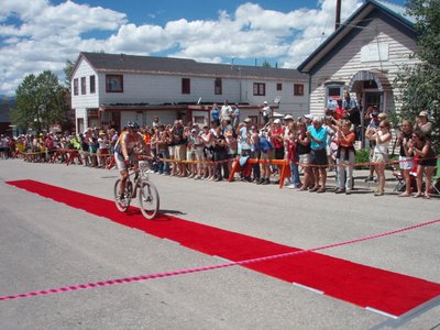 Landis Comes in 2nd at the Leadville 100