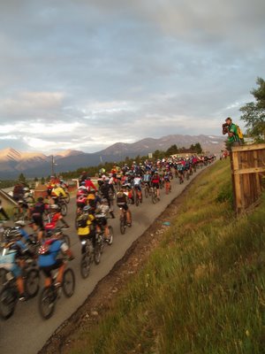 Leadville 100 Mountain Bike Start