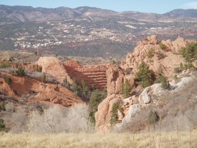 Rock Quarry in Red Rock Canyon Open Space