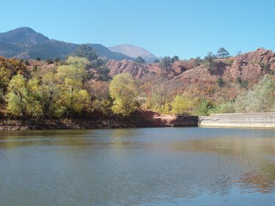 Pikes Peak and Pond in Red Rocks Open Space