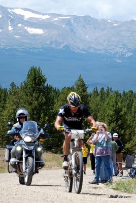 Lance Armstrong at the 2009 Leadville 100