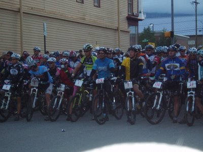 Dave Wiens and Lance Armstrong at 2008 Leadville 100