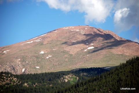 Pikes Peak from South Slope Pikes Peak from South Slope