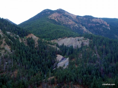 Silver Cascade Falls in Cheyenne Canyon