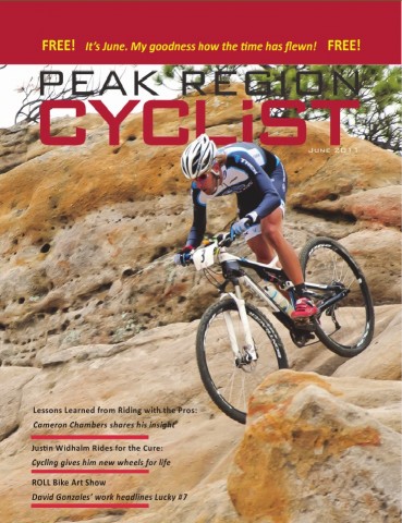 Peak Region Cyclist Cover June 2011