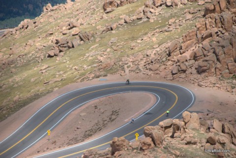 Assault on Pikes Peak Above Timberline