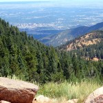 Colorado Springs from Gold Camp Road