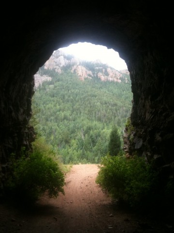 Tunnel on Closed Section of Gold Camp Road