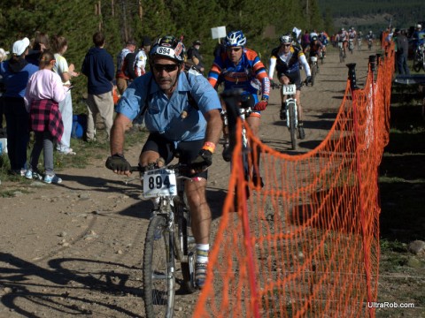 Ricky McDonald at the 2010 Leadville 100