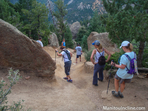 Manitou Incline to Barr Trail Connector