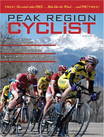 Peak Region Cyclist May 2010 Cover