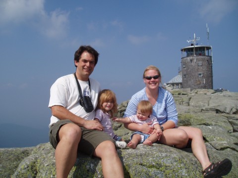 All of us on top of Whiteface Mountain