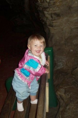 Cassidy in Howe Caverns