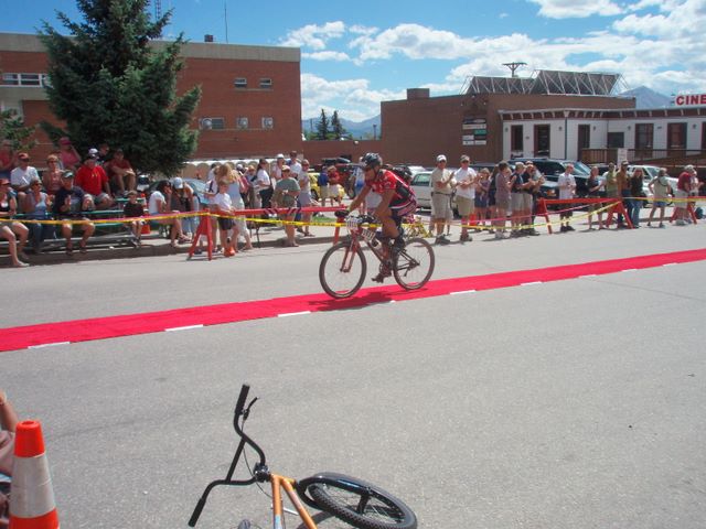 Leadville 100 MTB Finish