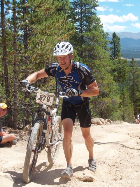 Leadville 100 MTB Powerline Inbound