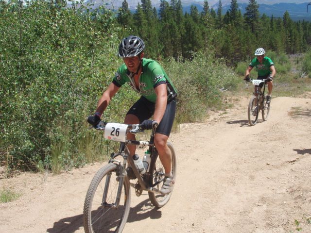 Leadville 100 MTB Powerline Inbound