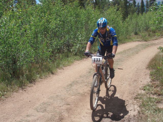 Leadville 100 MTB Powerline Inbound
