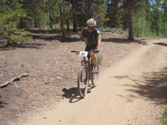 Leadville 100 MTB Powerline Inbound