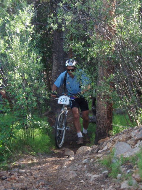 Leadville 100 Powerline Outbound