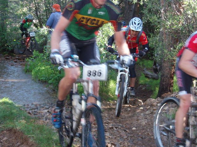 Leadville 100 Powerline Outbound